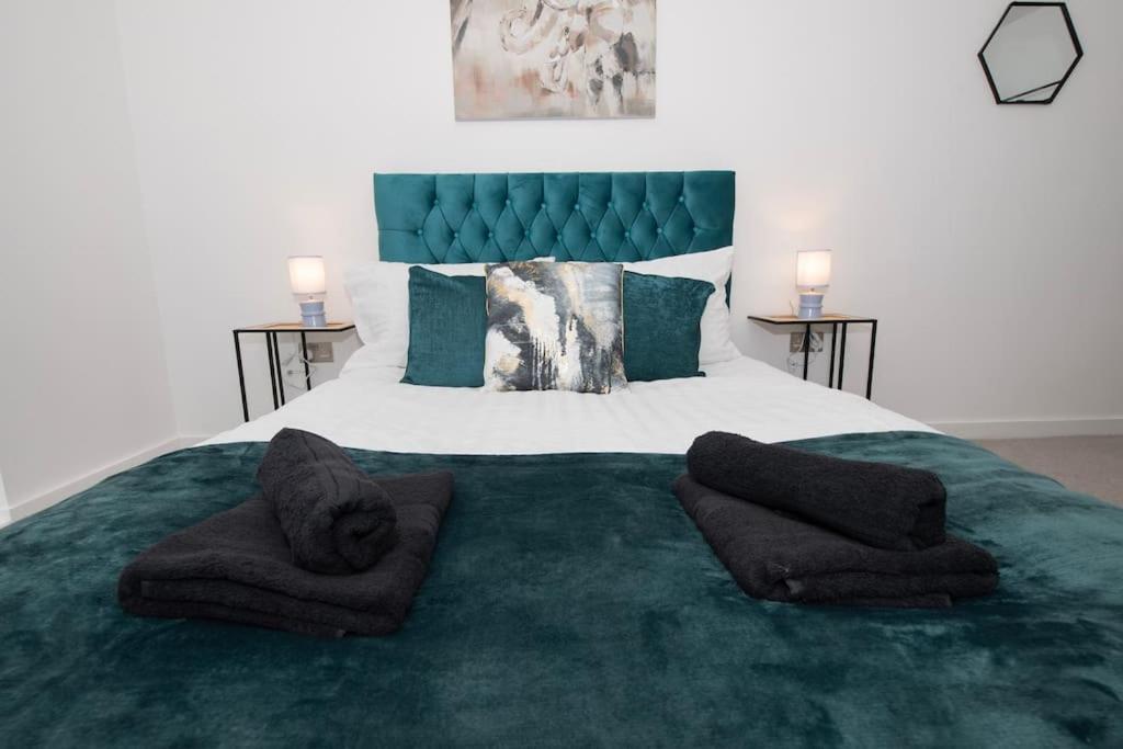 شقة Deluxe 2 Bed York Flat With Gym Sleeps 6 المظهر الخارجي الصورة