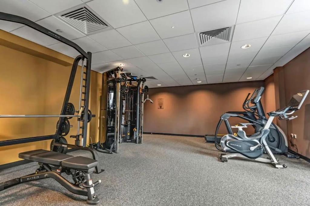 شقة Deluxe 2 Bed York Flat With Gym Sleeps 6 المظهر الخارجي الصورة